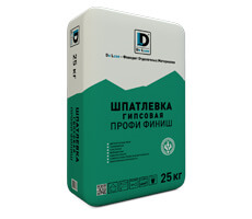 Шпатлевка гипсовая De Luxe ПРОФИ ФИНИШ